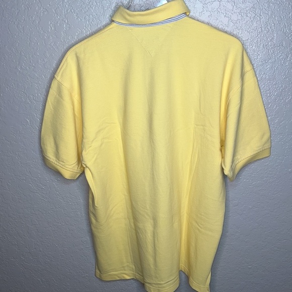 Yellow Tommy Hilfiger Polo Shirt - Picture 7 of 8